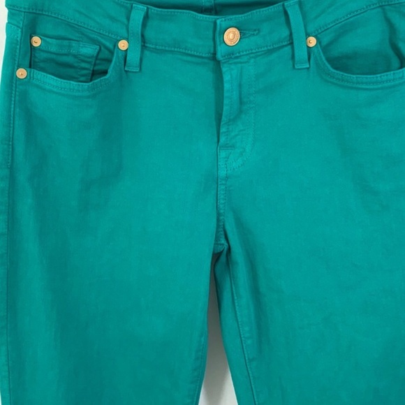 7 for All Mankind The Ankle Skinny Colored Jean - Picture 4 of 10